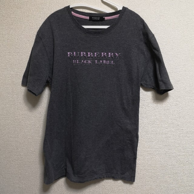 BURBERRY BLACK LABEL(バーバリーブラックレーベル)のBURBERRY Tシャツ ３サイズ グレーピンク メンズのトップス(Tシャツ/カットソー(半袖/袖なし))の商品写真
