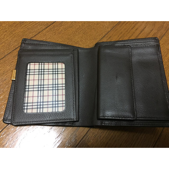 BURBERRY(バーバリー)のバーバリー 二つ折り財布 茶 メンズのファッション小物(折り財布)の商品写真