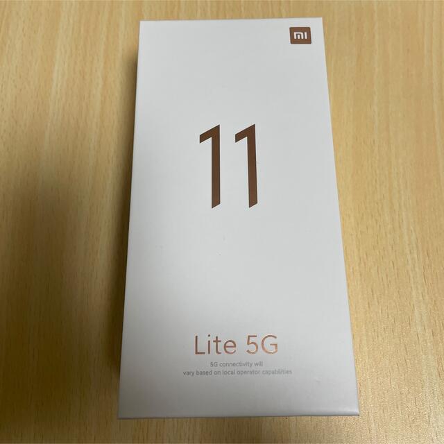スマートフォン/携帯電話送料無料 Xiaomi Mi 11 Lite 5G TruffleBlack