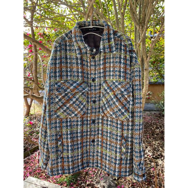 MLVINCE  CHECK BUTTON JACKET  値下げ