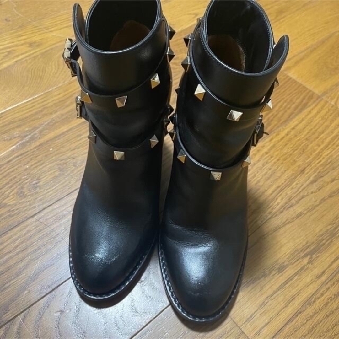 valentinogaravani ヴァレンティノ ロックスタッズショートブーツ