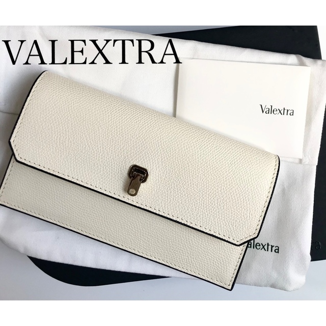 137500円品番【新品】VALEXTRA brera 財布　シティウォレット