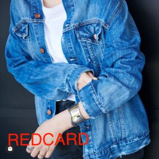 ドゥーズィエムクラス(DEUXIEME CLASSE)の✴️美品❣️ RED CARD TOKYO /レッドカードChance サイズ1(Gジャン/デニムジャケット)