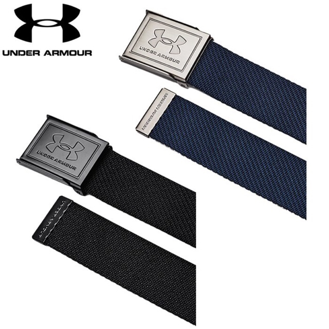 UNDER ARMOUR(アンダーアーマー)のアンダーアーマー  UA  ゴルフ リバーシブルウェビングベルト　ネイビー　 メンズのファッション小物(ベルト)の商品写真