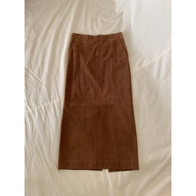 Ralph Lauren(ラルフローレン)の✴️美品❣️ RALPH LAUREN /ラルフローレン　スエードロングスカート レディースのスカート(ロングスカート)の商品写真