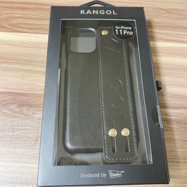 KANGOL(カンゴール)の【新品未使用】KANGOL カンゴール　iPhone11Proケース　PUレザー スマホ/家電/カメラのスマホアクセサリー(iPhoneケース)の商品写真