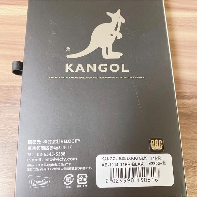 KANGOL(カンゴール)の【新品未使用】KANGOL カンゴール　iPhone11Proケース　PUレザー スマホ/家電/カメラのスマホアクセサリー(iPhoneケース)の商品写真