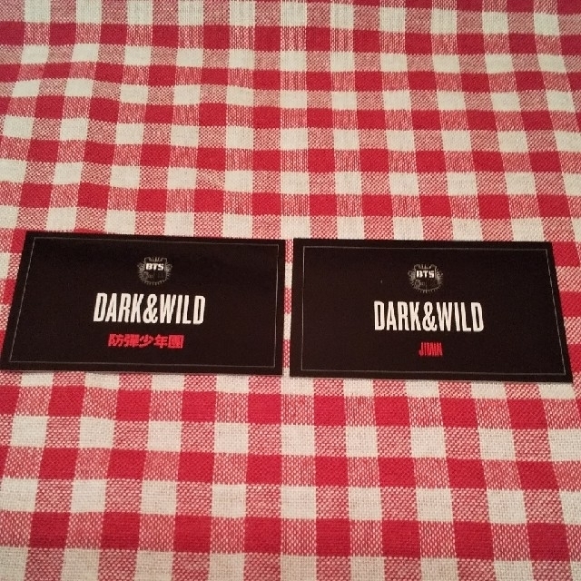 BTS 防弾少年団 公式トレカ Dark&Wild エンタメ/ホビーのタレントグッズ(アイドルグッズ)の商品写真