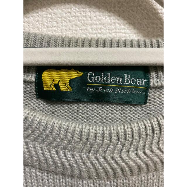 Golden Bear(ゴールデンベア)のゴールデンベア GOLDEN BEAR ニット セーター 3D 立体編み 古着 メンズのトップス(ニット/セーター)の商品写真