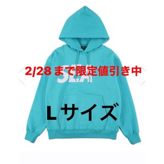 シー(SEA)のウィンダンシー　SEA HOODIE / S.BLUE-WHITE(パーカー)