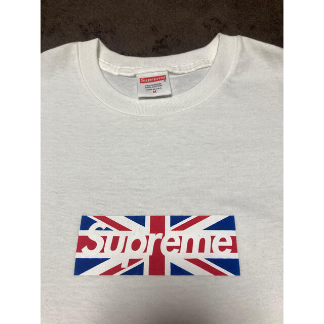 supreme london box logo Tシャツ+カットソー(半袖+袖なし)