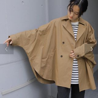 アメリカンアパレル(American Apparel)のちいちい様専用！American holic ポンチョ風トレンチコート(トレンチコート)