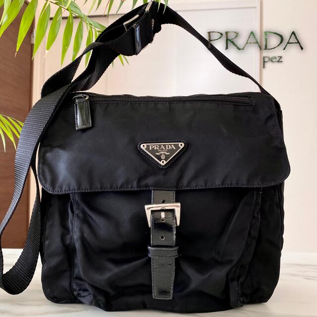 PRADA - 極美品 正規品 PRADA プラダ テスート ショルダーバッグの通販 
