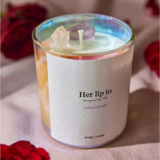 herlipto SELF LOVE CRYSTAL CANDLE キャンドル(アロマ/キャンドル)