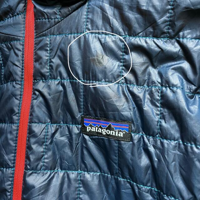 patagonia(パタゴニア)のパタゴニア　ナノパフ　ビビー　プルオーバー　メンズ日本M位　2016年モデル メンズのジャケット/アウター(ダウンジャケット)の商品写真