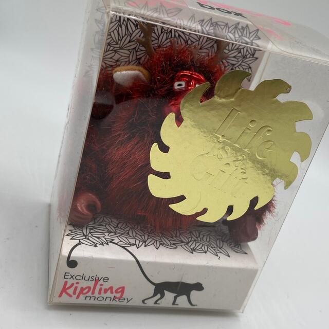 Kipling キプリング　momkey box 　レッド　トナカイ　レア 3