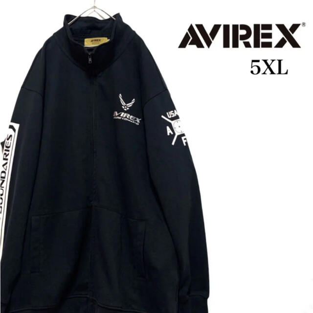 AVIREX(アヴィレックス)の【希少】5L AVIREX Future Command ブルゾン  ブラック メンズのジャケット/アウター(ブルゾン)の商品写真