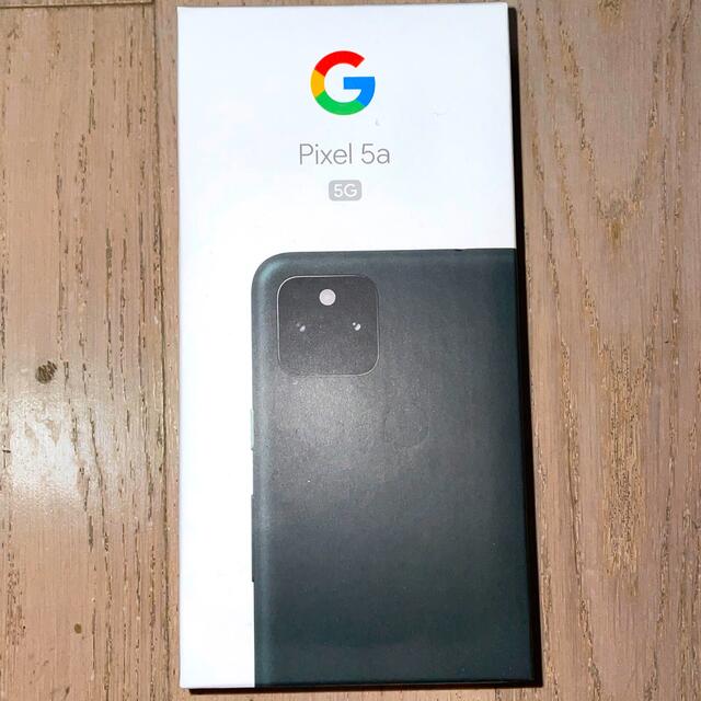 独特の上品 128GB Pixel5a simフリー　ブラック　新品 スマホ google スマートフォン本体