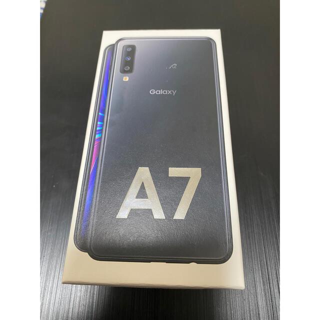 Galaxy A7 ブラック 64 GB SIMフリー美品質量約168g