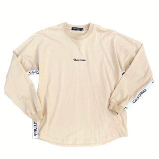 スタンダードカリフォルニア(STANDARD CALIFORNIA)のストリート系☆LUSSO SURF テープ刺繍ロンT Mサイズ☆ロンハーマン(Tシャツ/カットソー(七分/長袖))