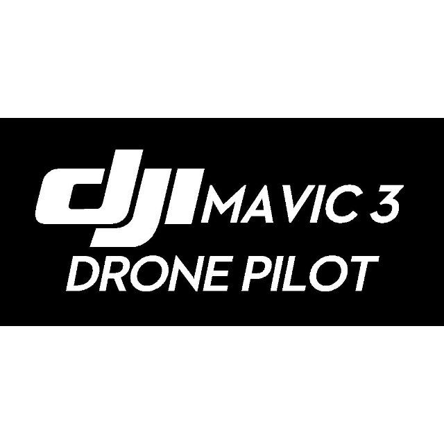 DJI ドローンパイロットステッカー　文字変更可能！　ファントム4プロ　マビック エンタメ/ホビーのおもちゃ/ぬいぐるみ(ホビーラジコン)の商品写真