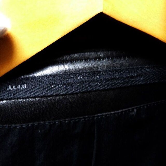 新品】Julius 19AW ラムレザー シングル ライダース 3 | www