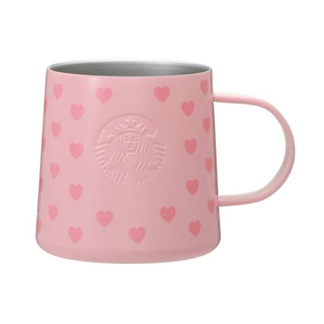 Starbucks Coffee(スターバックスコーヒー)のスタバ バレンタイン2022 ステンレスマグ インテリア/住まい/日用品のキッチン/食器(グラス/カップ)の商品写真