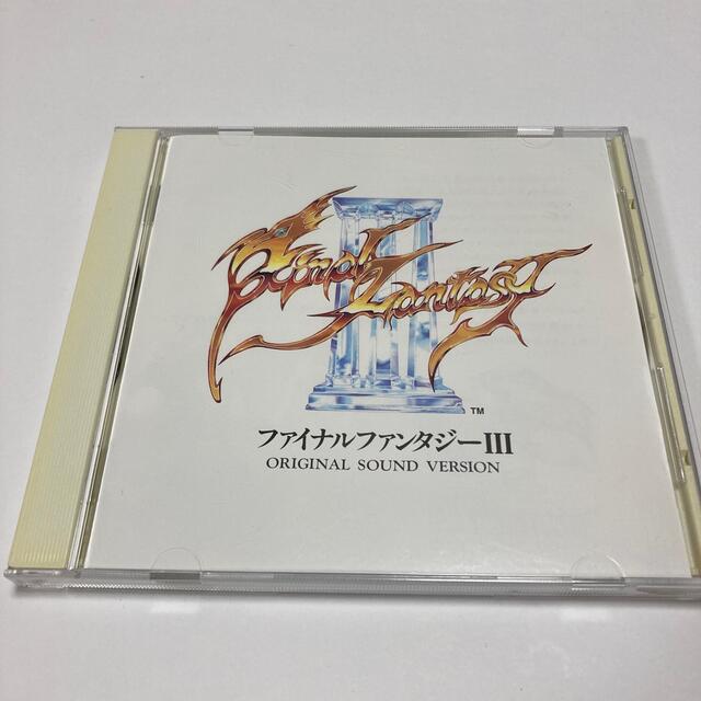 SQUARE(スクエア)のファイナルファンタジーIII オリジナル・サウンド・バージョン エンタメ/ホビーのCD(ゲーム音楽)の商品写真