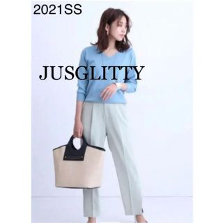 ジャスグリッティー(JUSGLITTY)のJUSGLITTY 2021SS サイドスリットパンツ(カジュアルパンツ)