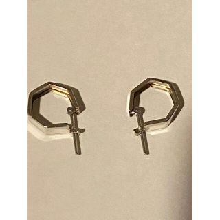 こぱんだ様専用 美品⭐︎⭐︎ヴァンドーム青山 六角ピアス プラチナ900