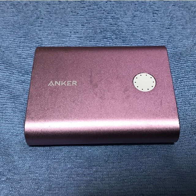iPhone(アイフォーン)のANKER PowerCore+ （13400mAh）ピンク スマホ/家電/カメラのスマートフォン/携帯電話(バッテリー/充電器)の商品写真