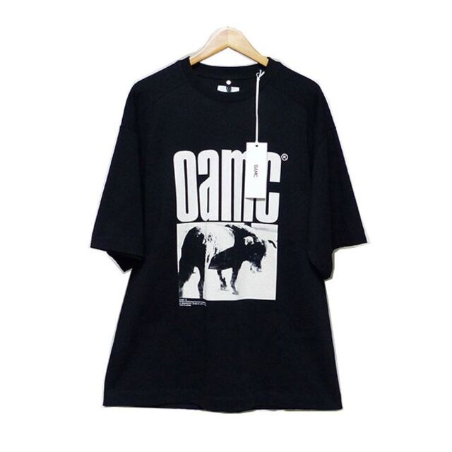 【新品】OAMC　ｘ　森山大道　フォト　Tシャツ　ブラック　Ｍ