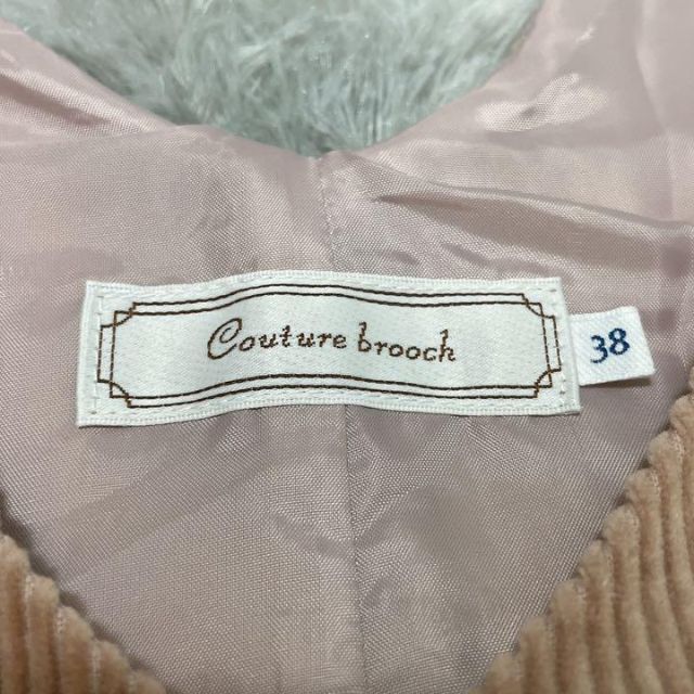 Couture Brooch(クチュールブローチ)の極美品　クチュールブローチ　ノースリーブ　サロペット　ピンク　ロング　M レディースのパンツ(サロペット/オーバーオール)の商品写真