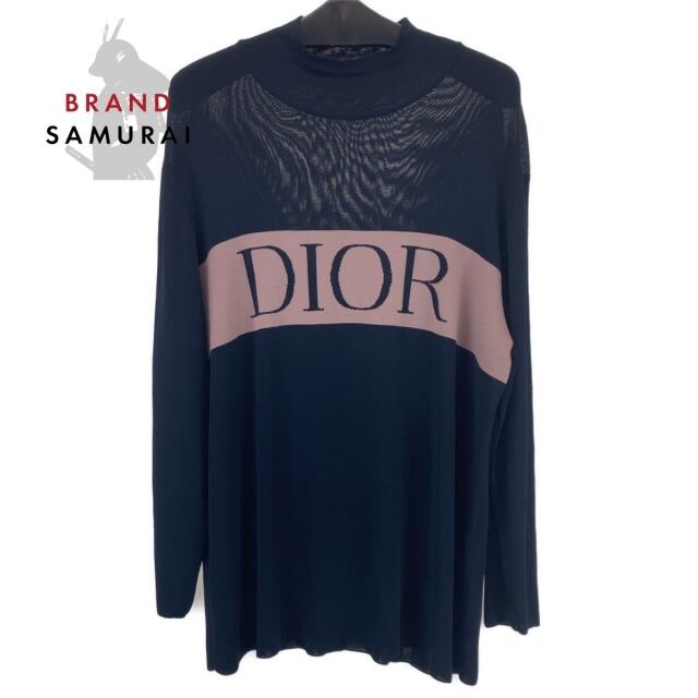 Christian Dior(クリスチャンディオール)のディオール 19AW ロゴ サイズXL ハイネック セーター 302828 メンズのトップス(ニット/セーター)の商品写真