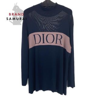 クリスチャンディオール(Christian Dior)のディオール 19AW ロゴ サイズXL ハイネック セーター 302828(ニット/セーター)