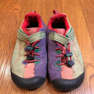 キーン(KEEN)のkeen マルチカラー　キッズ　18.5cm アウトドア　フェス　キャンプ(アウトドアシューズ)