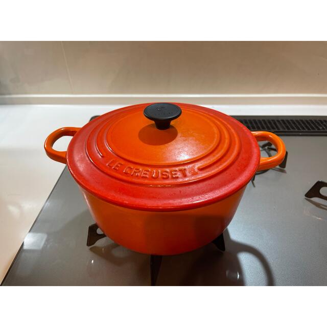 LE CREUSET - ル・クルーゼ ココット・ロンド 2501 22cm IH対応の通販