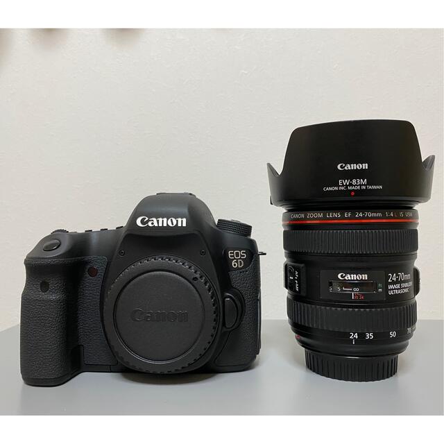 無防滴防水機能美品　Canon  EOS 6D(WG) EF24-70L IS レンズキット