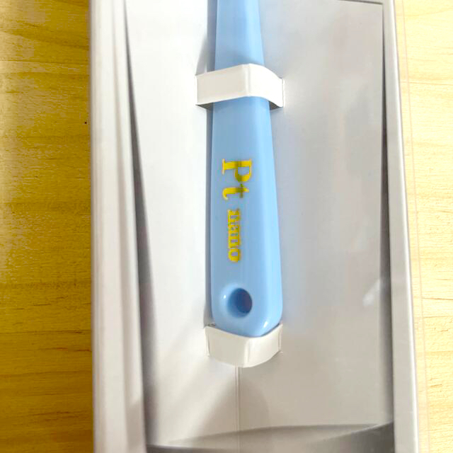プラチナナノ　manmou   粒子歯ブラシ キッズ/ベビー/マタニティの洗浄/衛生用品(歯ブラシ/歯みがき用品)の商品写真