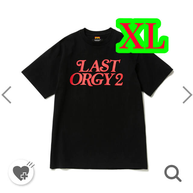 LAST ORGY 2 T-SHIRT  HUMAN MADE XL