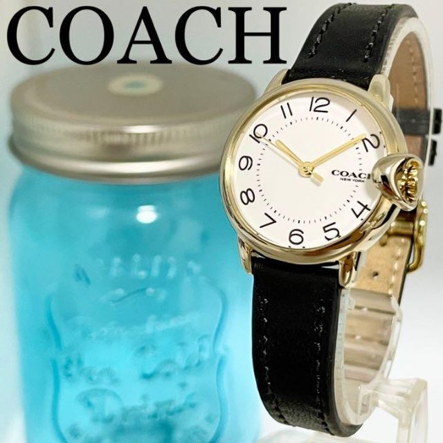 358 COACH コーチ時計　レディース腕時計　シャンパンゴールド　人気