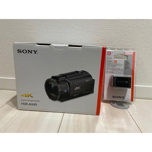 オンラインショップ】 美品 オマケ付き FDR-AX45 - SONY (TI) ブロンズ