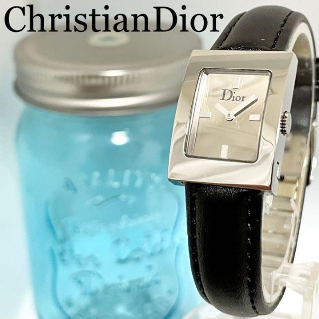 Christian Dior(クリスチャンディオール)の334 クリスチャンディオール時計　レディース腕時計　マリス　スクエア　美品 レディースのファッション小物(腕時計)の商品写真