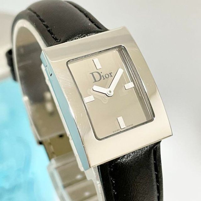 Christian Dior(クリスチャンディオール)の334 クリスチャンディオール時計　レディース腕時計　マリス　スクエア　美品 レディースのファッション小物(腕時計)の商品写真