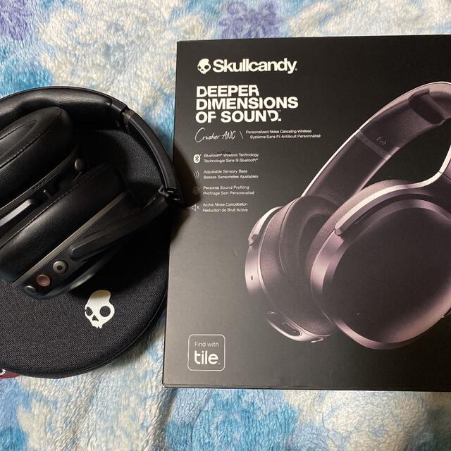 SKULLCANDY CRUSHER ANC BLACK  スカルキャンディ　黒