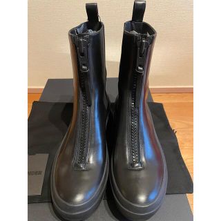 ジルサンダー(Jil Sander)の【JIL SANDER】新品未使用　ジップアップブーツ(ブーツ)