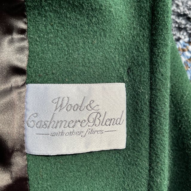 【美品】イギリス製　グリーンのジャケット レディースのジャケット/アウター(ノーカラージャケット)の商品写真