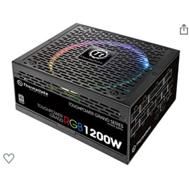 スマホ/家電/カメラThermaltake TOUGHPOWER GRAND RGB 1200w