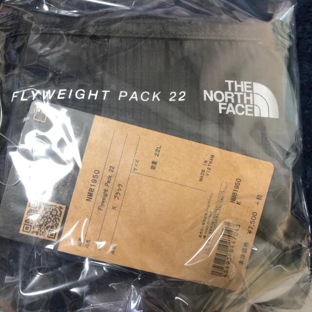 THE NORTH FACE(ザノースフェイス)のザ・ノースフェイス リュック フライウェイトパック22 NM81950 メンズのバッグ(バッグパック/リュック)の商品写真