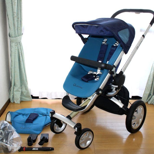 超人気新品 きれい Quinny buzz クイニーバズ 3輪ベビーカー 6ヶ月位